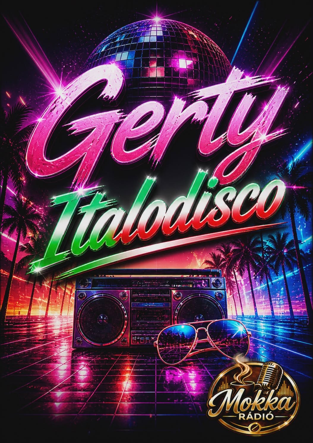 Italo Disco online rádió – Gerty szombat esti retro szintis műsora a Mokka Rádión